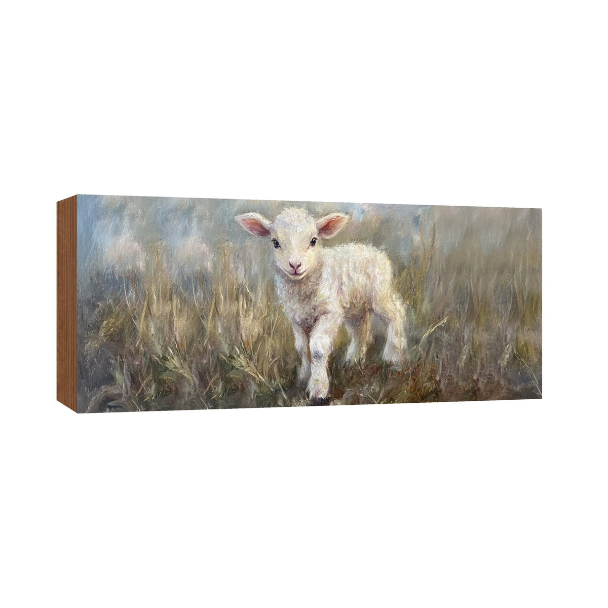 Goat Shelf Sitter — Handcrafted Birch Wood Nature Décor for Mantel, Shelf & Tiered Tray | Goat Gift - LifeSong Milestones