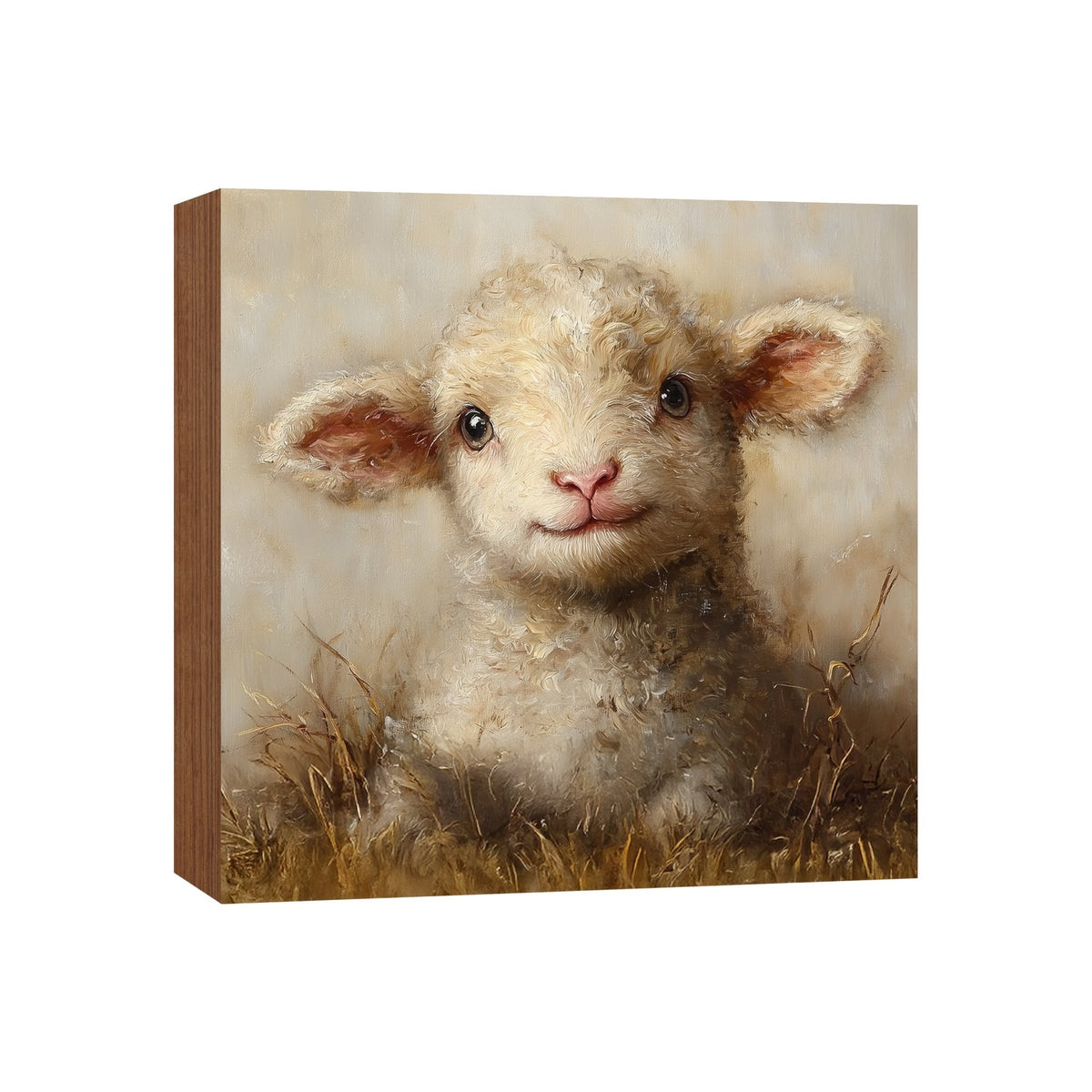 Goat Shelf Sitter — Handcrafted Birch Wood Nature Décor for Mantel, Shelf & Tiered Tray | Goat Gift - LifeSong Milestones