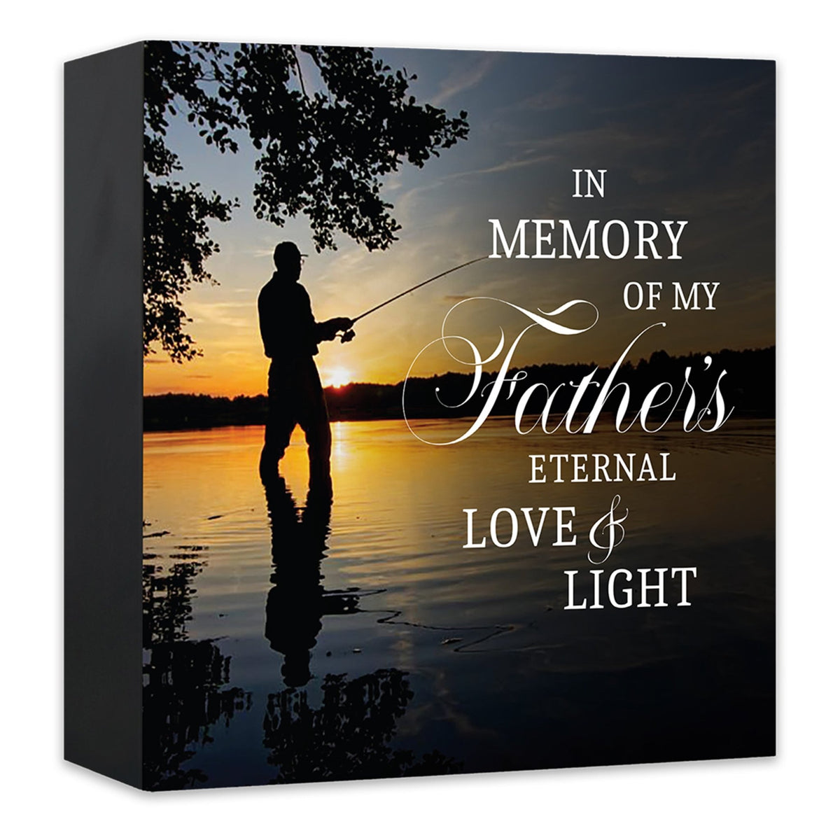 Handcrafted Funeral Urn Box – Wooden Memorial Display Box for Adult Ashes - LifeSong Milestones