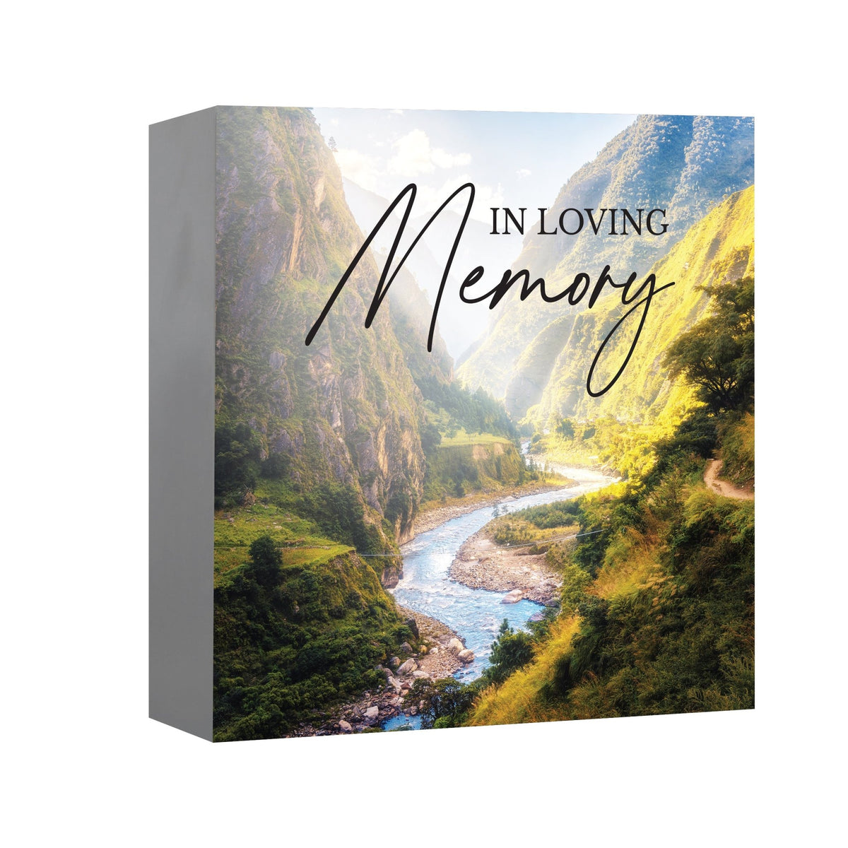Handcrafted Wood Cremation Urn Box for Human Ashes – Pine Memorial Keepsake with Secure Screw Closure - LifeSong Milestones