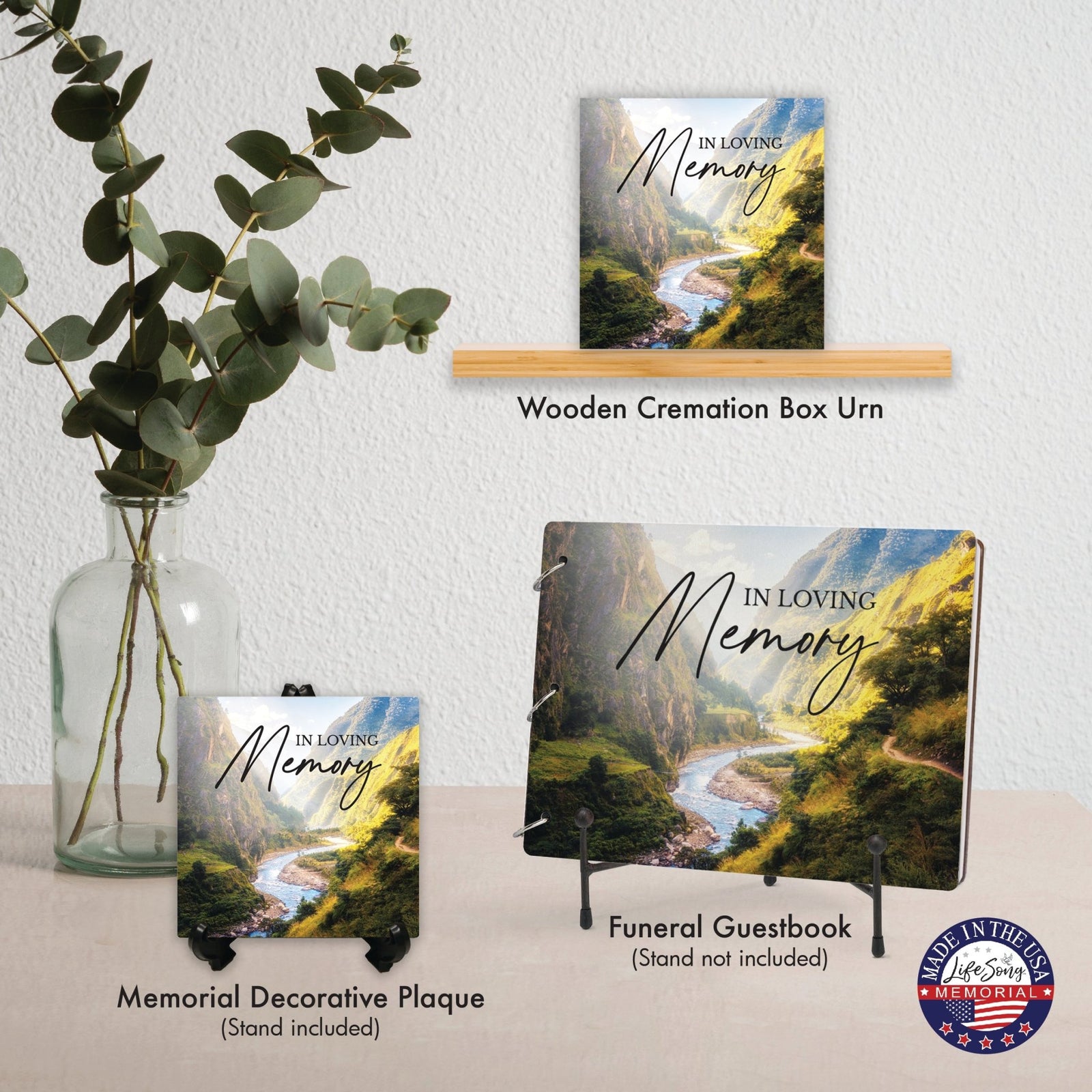 Handcrafted Wood Cremation Urn Box for Human Ashes – Pine Memorial Keepsake with Secure Screw Closure - LifeSong Milestones