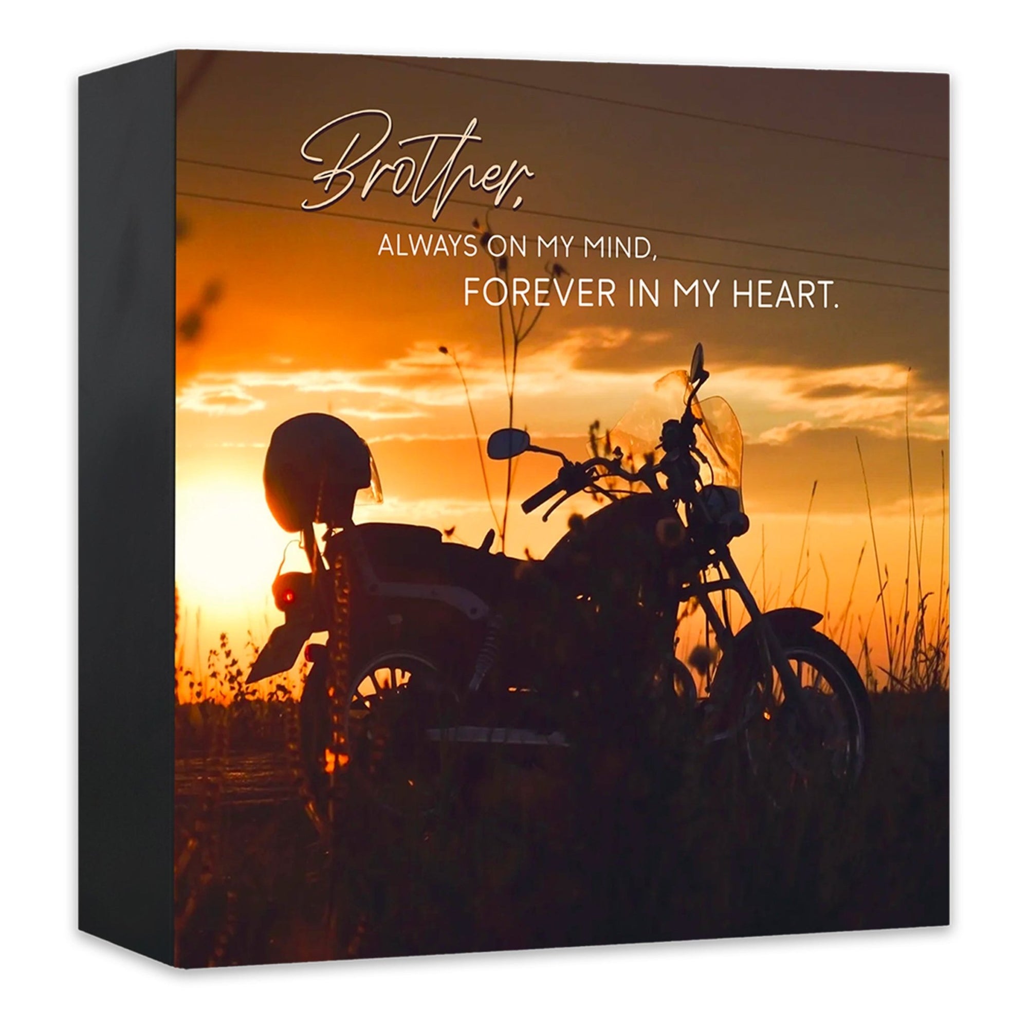 Handcrafted Wood Keepsake Urn – Funeral Display Urn for Adult Ashes - LifeSong Milestones