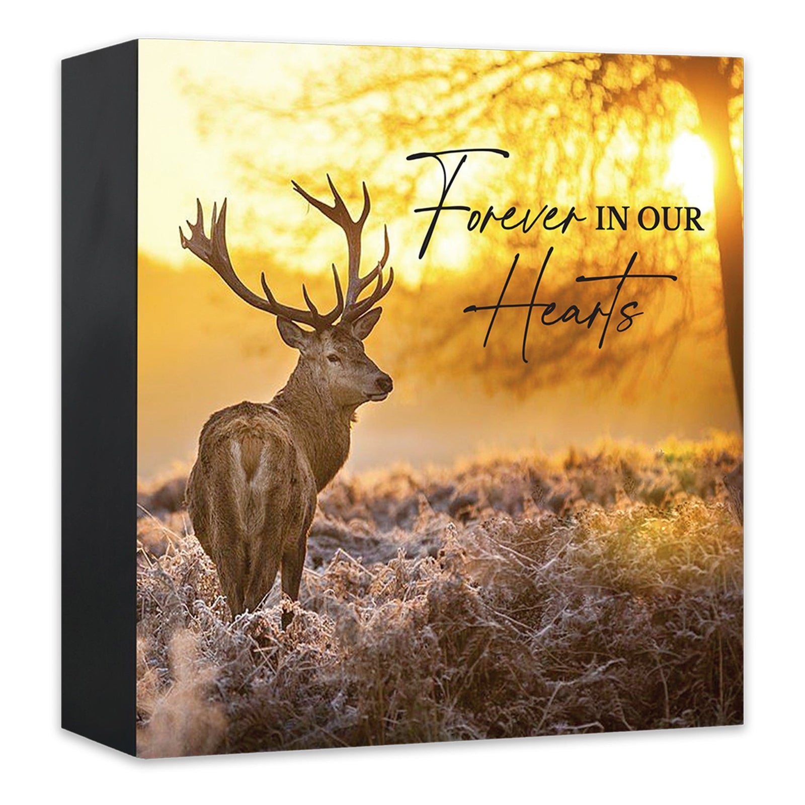 Handcrafted Wood Keepsake Urn – Funeral Display Urn for Adult Ashes - LifeSong Milestones