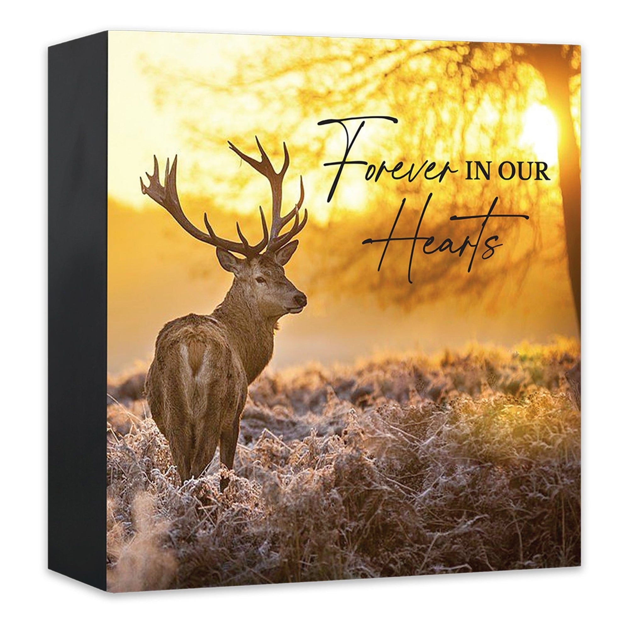 Handcrafted Wood Keepsake Urn – Funeral Display Urn for Adult Ashes - LifeSong Milestones