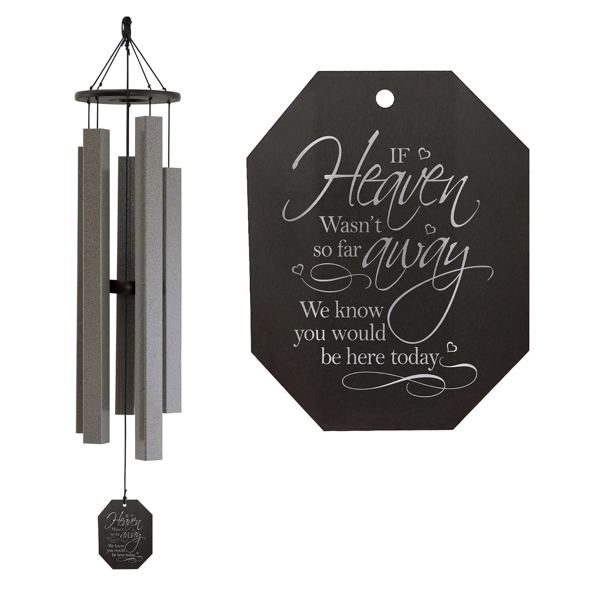 Memorial Sympathy Wind Chimes| Alpine Whisper 43"| Family Home Decor - LifeSong Milestones
