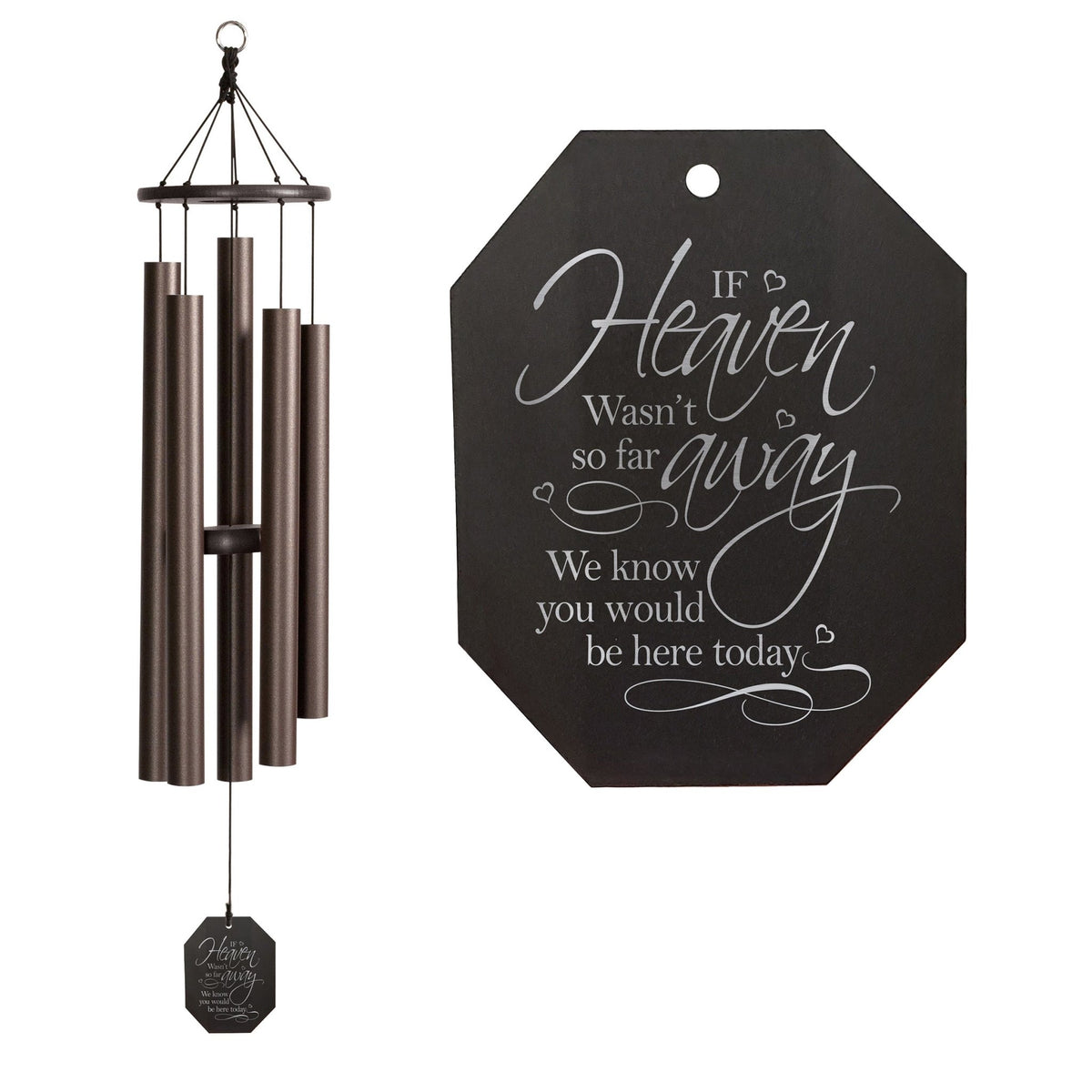 Memorial Sympathy Wind Chimes| Baby Ben 42" | Family Home Decor - LifeSong Milestones