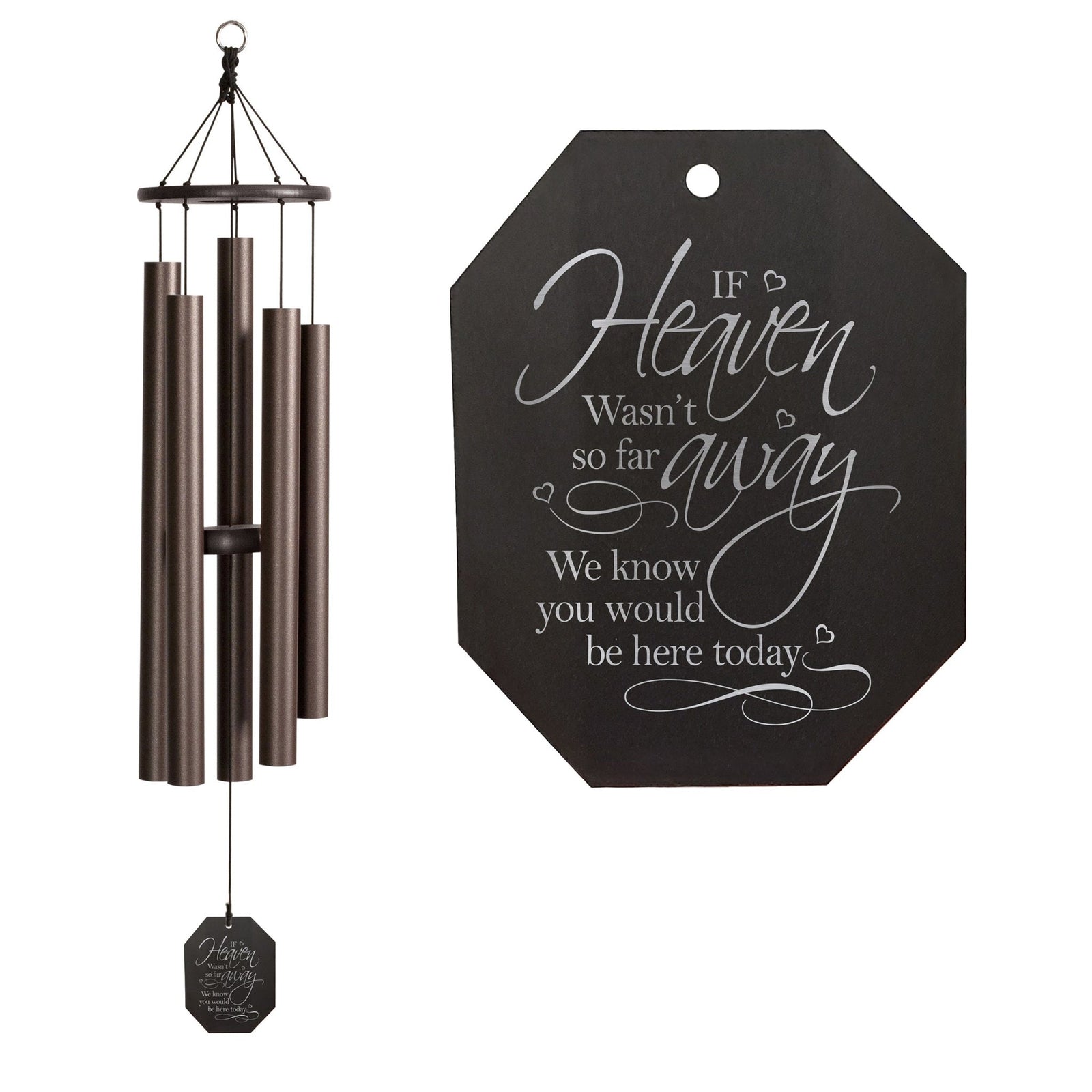 Memorial Sympathy Wind Chimes| Baby Ben 42" | Family Home Decor - LifeSong Milestones