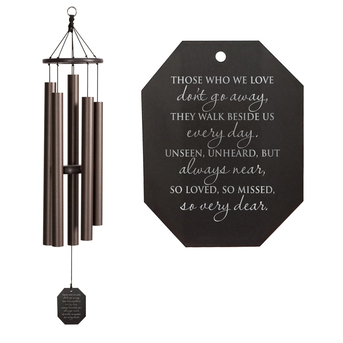 Memorial Sympathy Wind Chimes| Baby Ben 42" | Family Home Decor - LifeSong Milestones