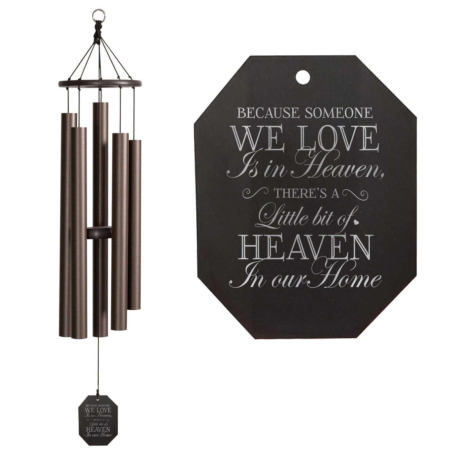 Memorial Sympathy Wind Chimes| Baby Ben 42" | Family Home Decor - LifeSong Milestones