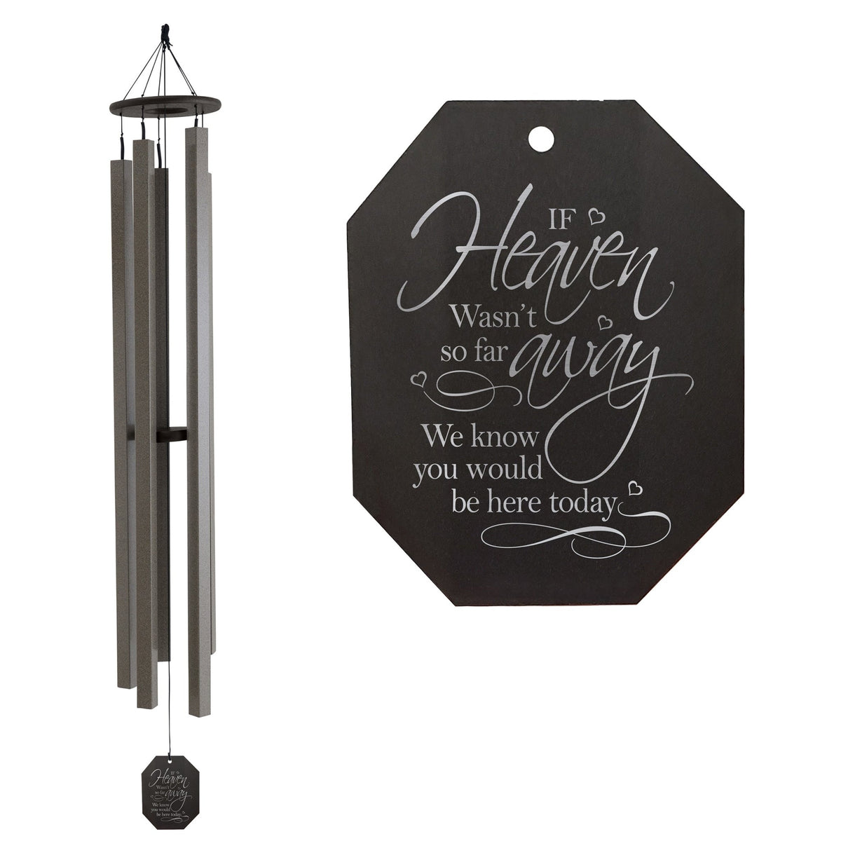 Memorial Sympathy Wind Chimes| Sunsetter 73" | Family Home Decor - LifeSong Milestones