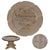 Personalized 10th Anniversary Maple Cake Stands - LifeSong Milestones