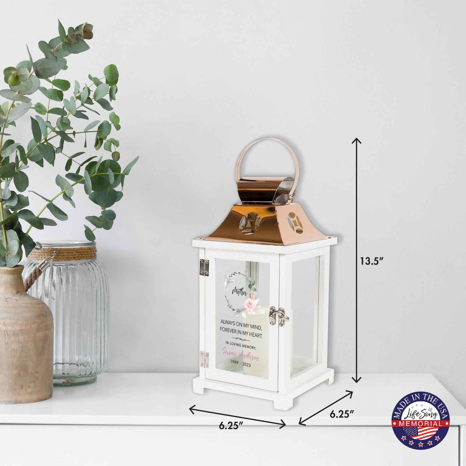 Shop LifeSong Milestones Personalized Candle Lanterns. Ideal for home decor, personalized, memorial, and sympathy gifts. Create lasting memories.
