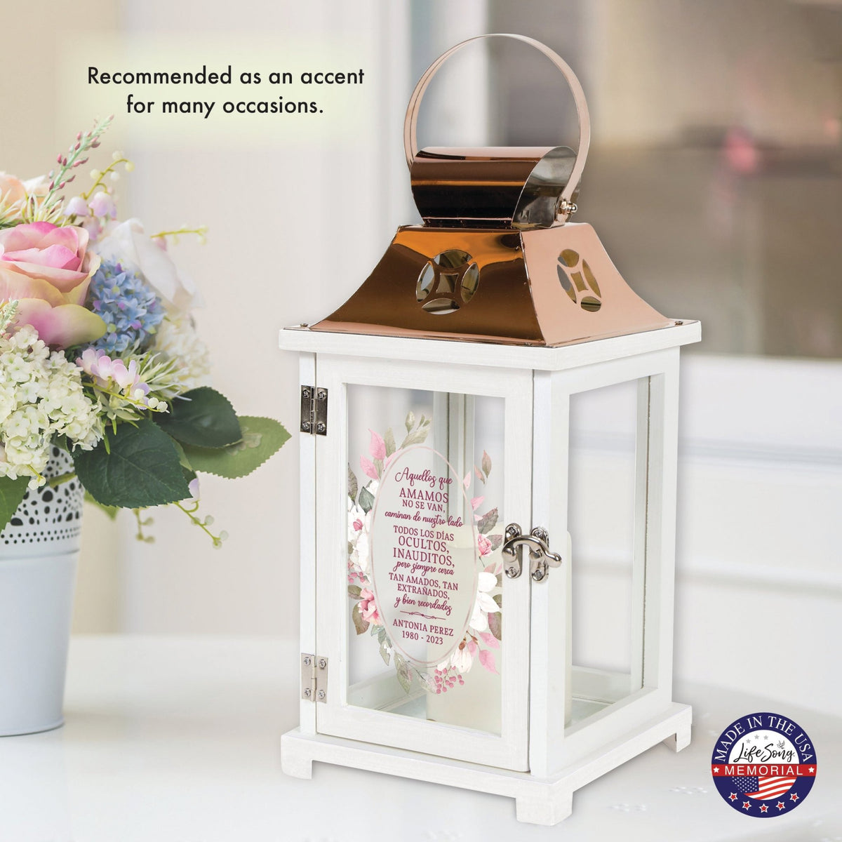 Shop LifeSong Milestones Personalized Candle Lanterns. Ideal for home decor, personalized, memorial, and sympathy gifts. Create lasting memories.