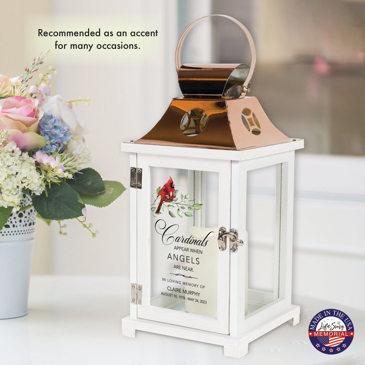 Shop LifeSong Milestones Personalized Candle Lanterns. Ideal for home decor, personalized, memorial, and sympathy gifts. Create lasting memories.