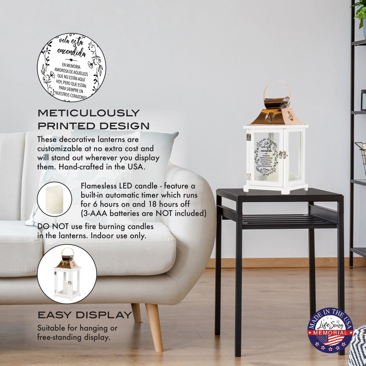 Shop LifeSong Milestones Personalized Candle Lanterns. Ideal for home decor, personalized, memorial, and sympathy gifts. Create lasting memories.