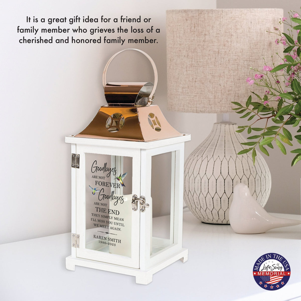 Shop LifeSong Milestones Personalized Candle Lanterns. Ideal for home decor, personalized, memorial, and sympathy gifts. Create lasting memories.