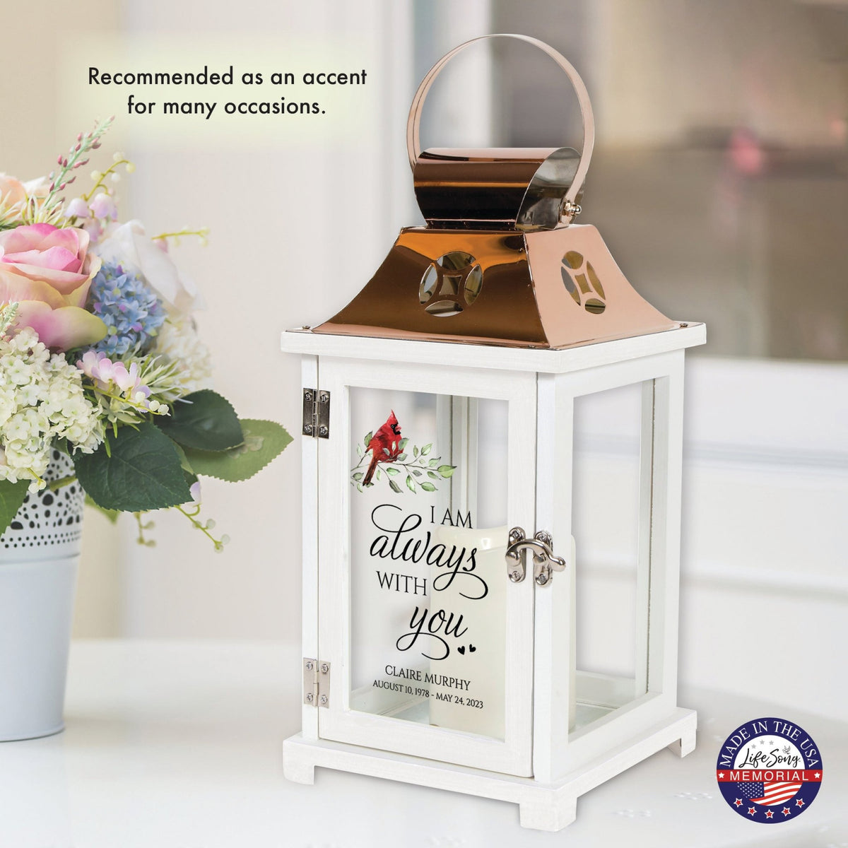 Shop LifeSong Milestones Personalized Candle Lanterns. Ideal for home decor, personalized, memorial, and sympathy gifts. Create lasting memories.