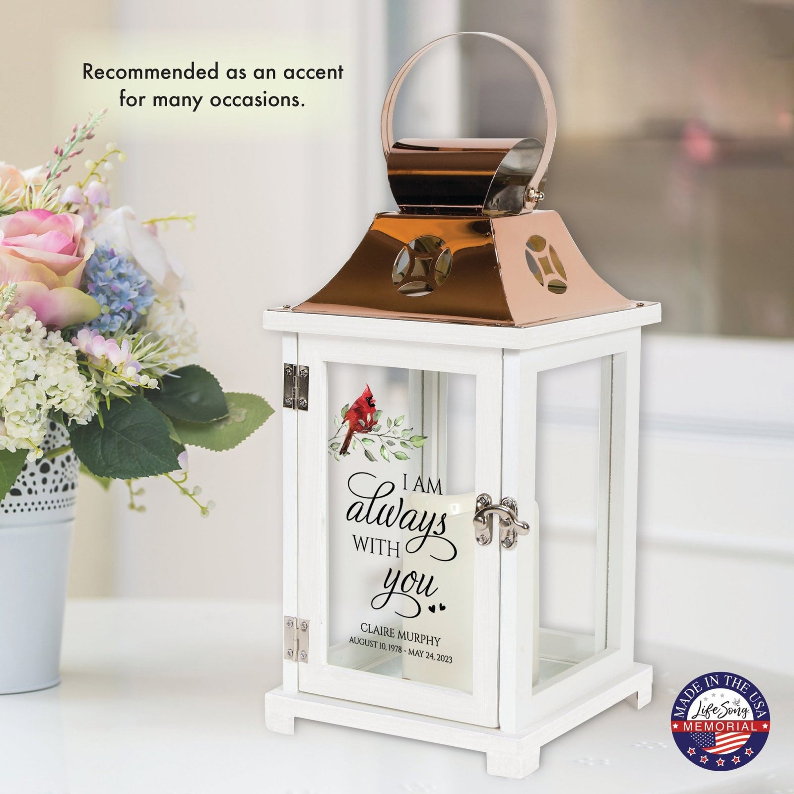 Shop LifeSong Milestones Personalized Candle Lanterns. Ideal for home decor, personalized, memorial, and sympathy gifts. Create lasting memories.