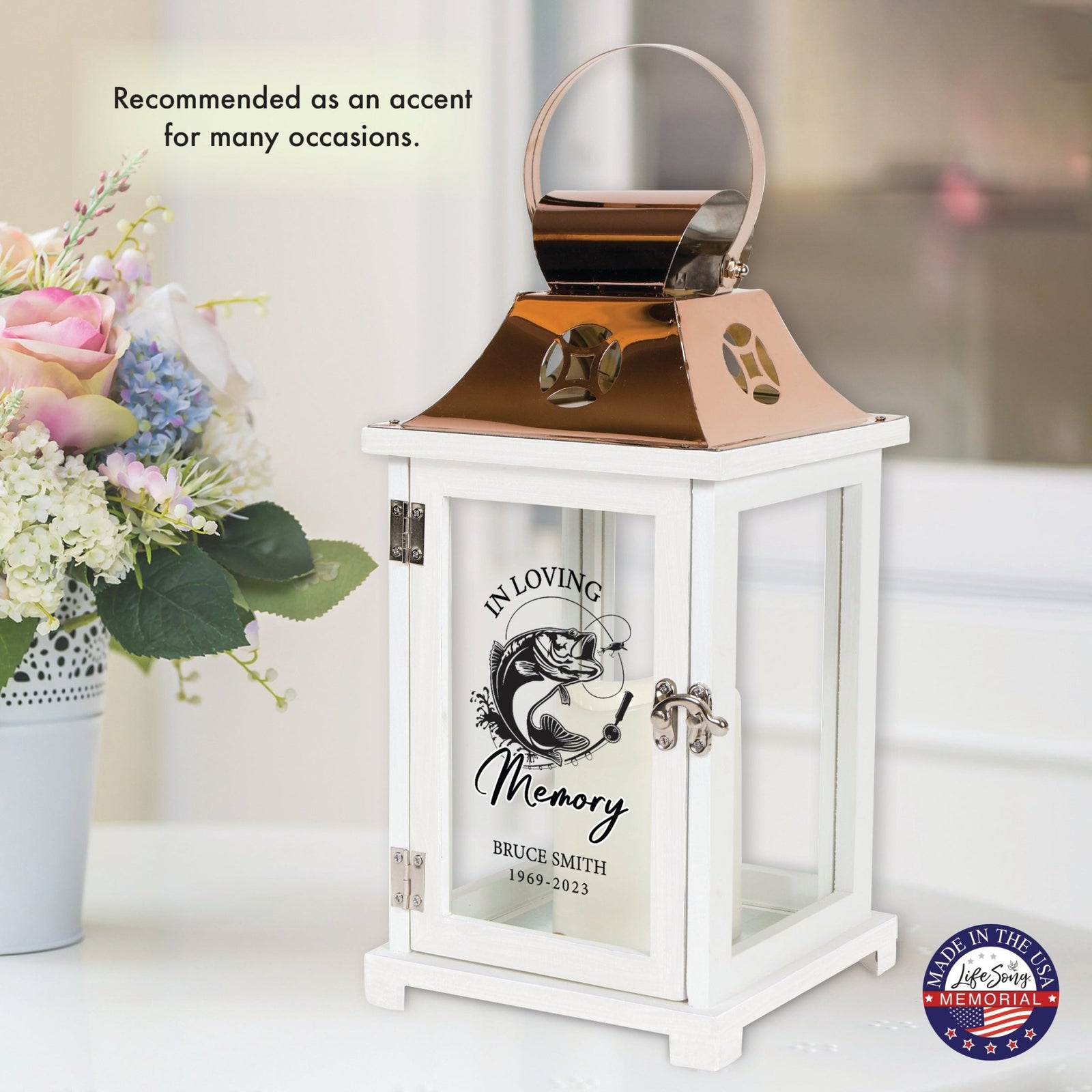 Shop LifeSong Milestones Personalized Candle Lanterns. Ideal for home decor, personalized, memorial, and sympathy gifts. Create lasting memories.