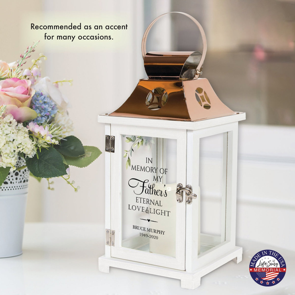 Shop LifeSong Milestones Personalized Candle Lanterns. Ideal for home decor, personalized, memorial, and sympathy gifts. Create lasting memories.