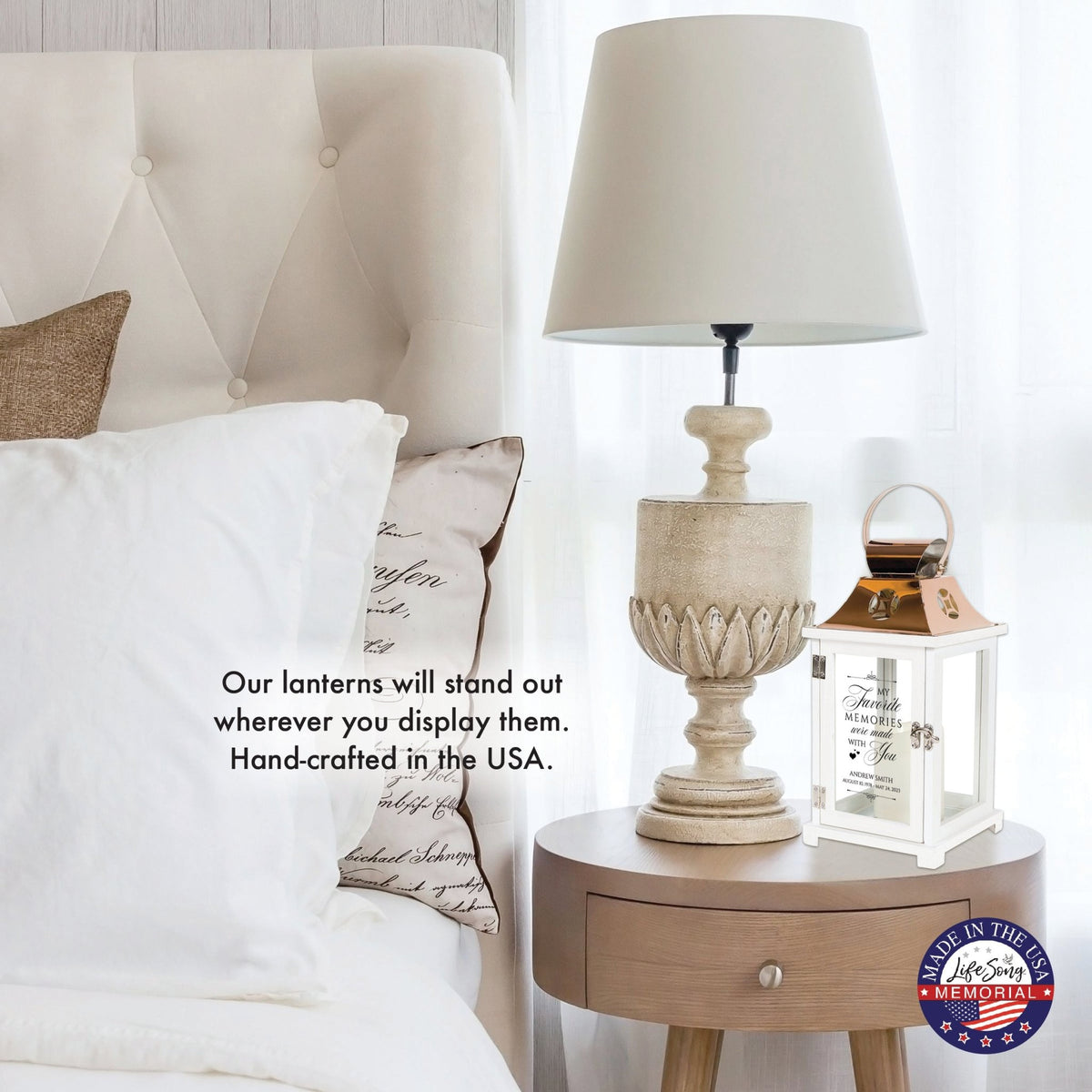 Shop LifeSong Milestones Personalized Candle Lanterns. Ideal for home decor, personalized, memorial, and sympathy gifts. Create lasting memories.