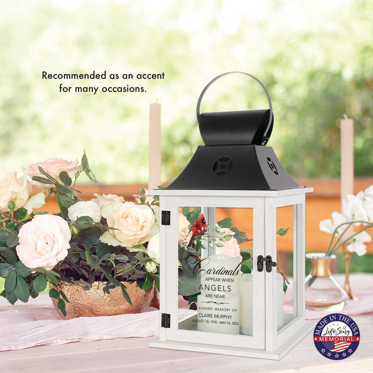 Shop LifeSong Milestones Personalized Candle Lanterns. Ideal for home decor, personalized, memorial, and sympathy gifts. Create lasting memories.