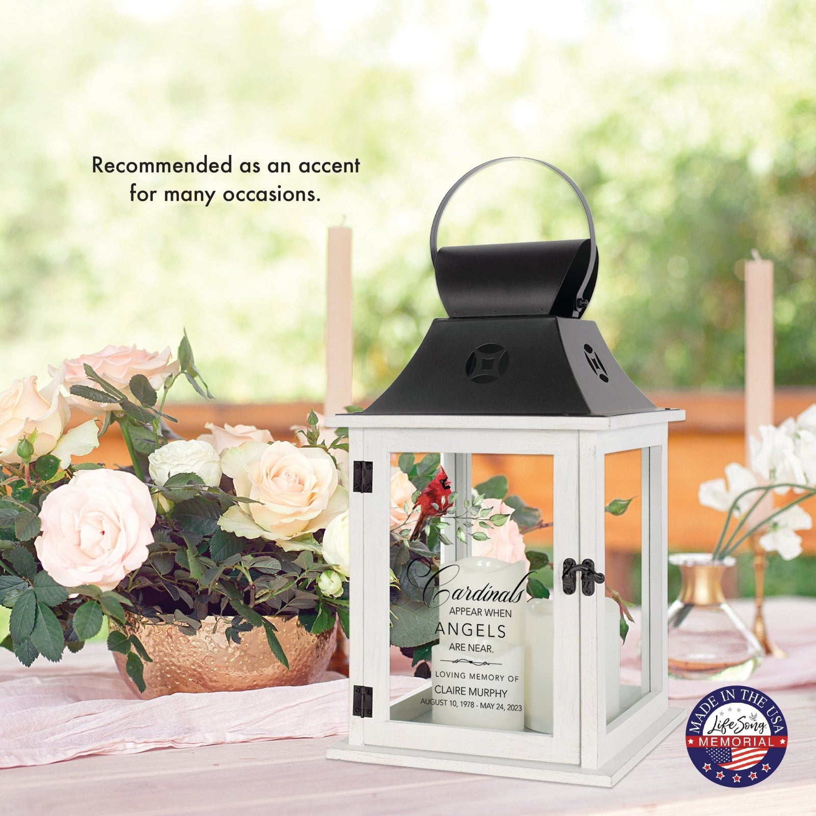 Shop LifeSong Milestones Personalized Candle Lanterns. Ideal for home decor, personalized, memorial, and sympathy gifts. Create lasting memories.