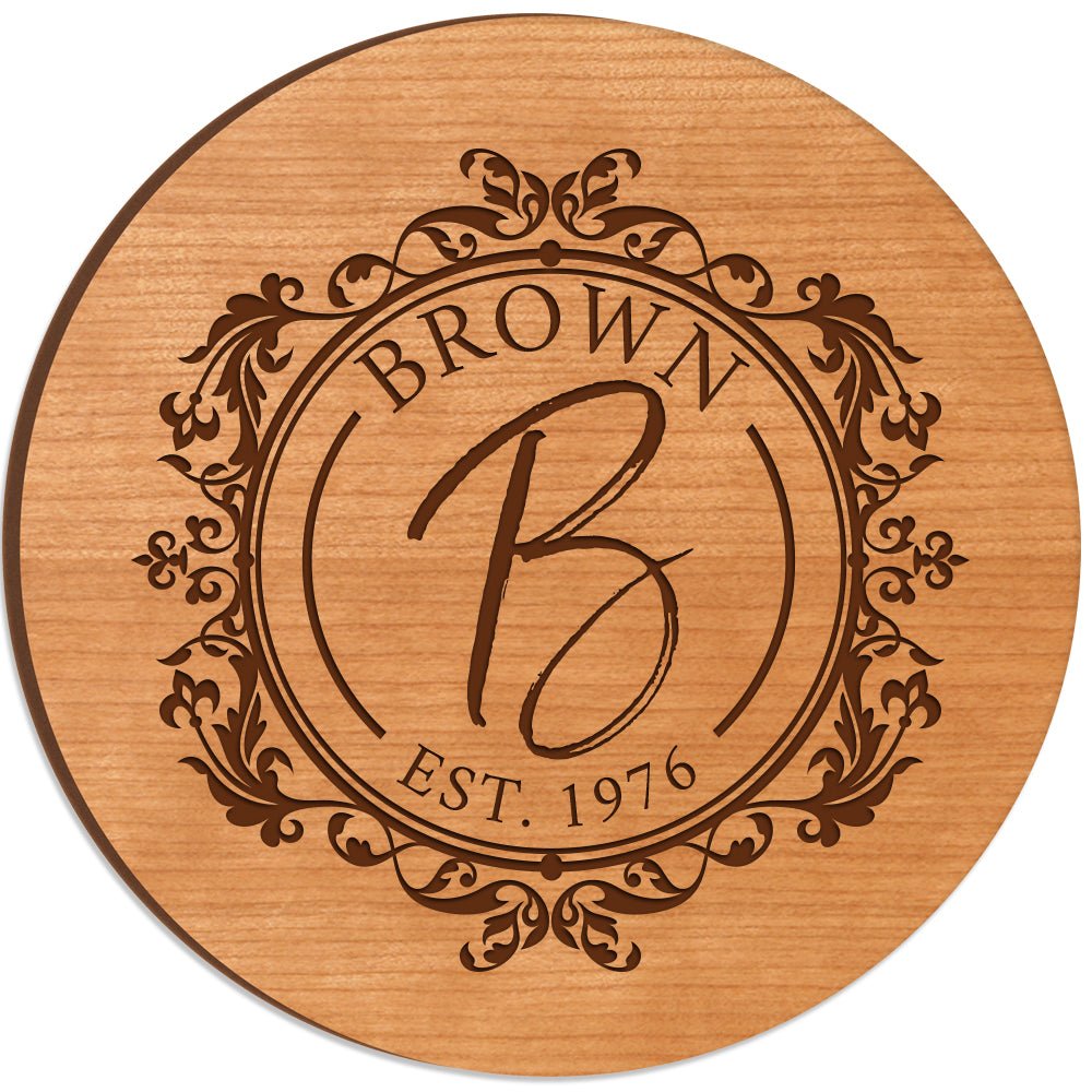 Personalized Monogram Lazy Susan Home Décor - LifeSong Milestones