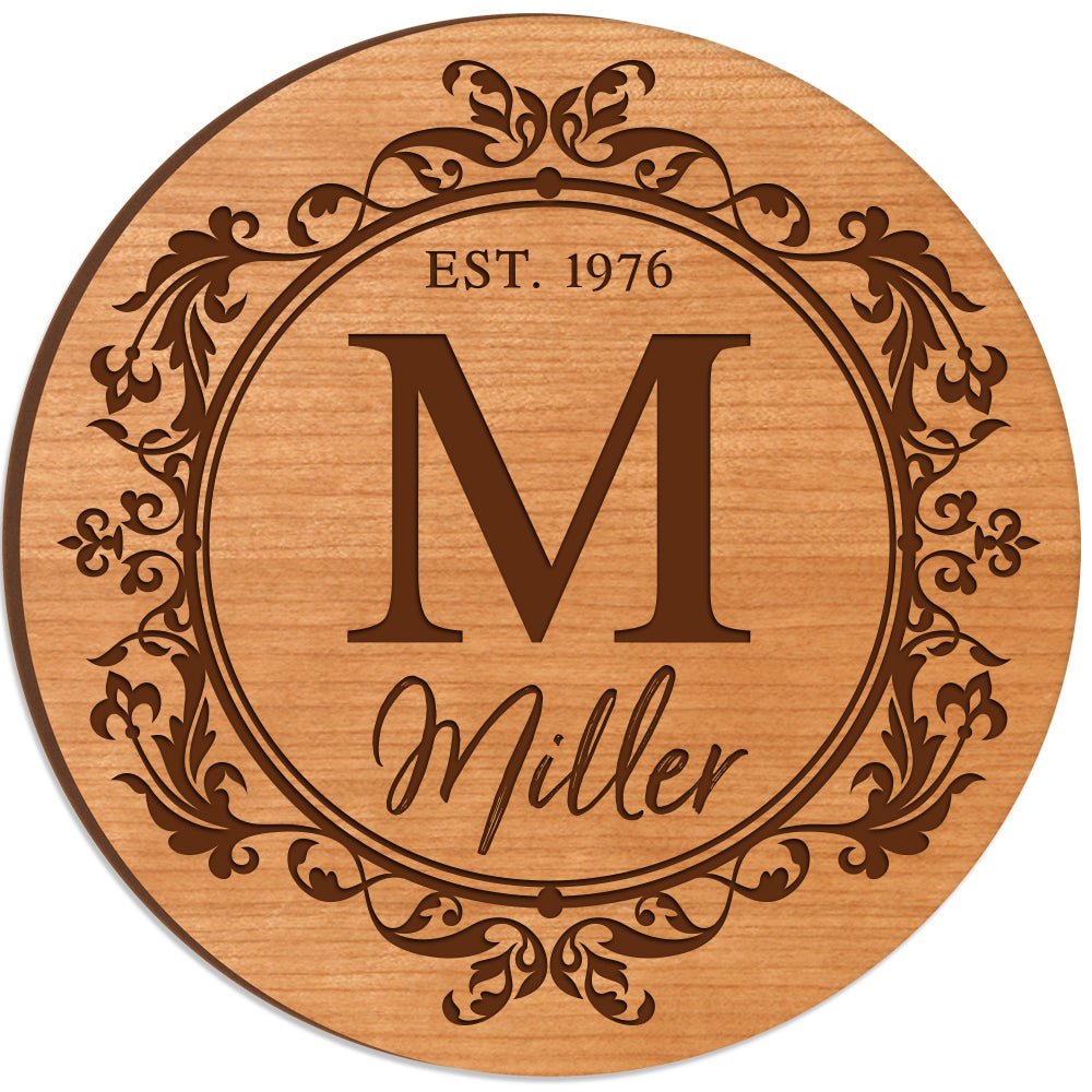 Personalized Monogram Lazy Susan Home Décor - LifeSong Milestones