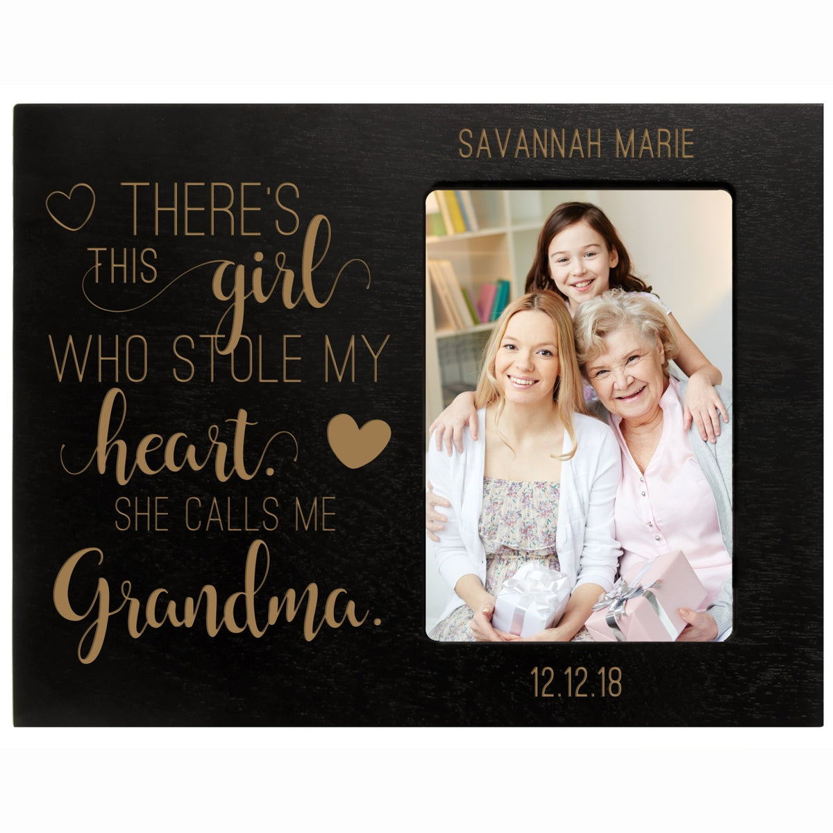 Personalized Mother’s Day Frame 4” x 6” Photo This Girl Grandma - LifeSong Milestones