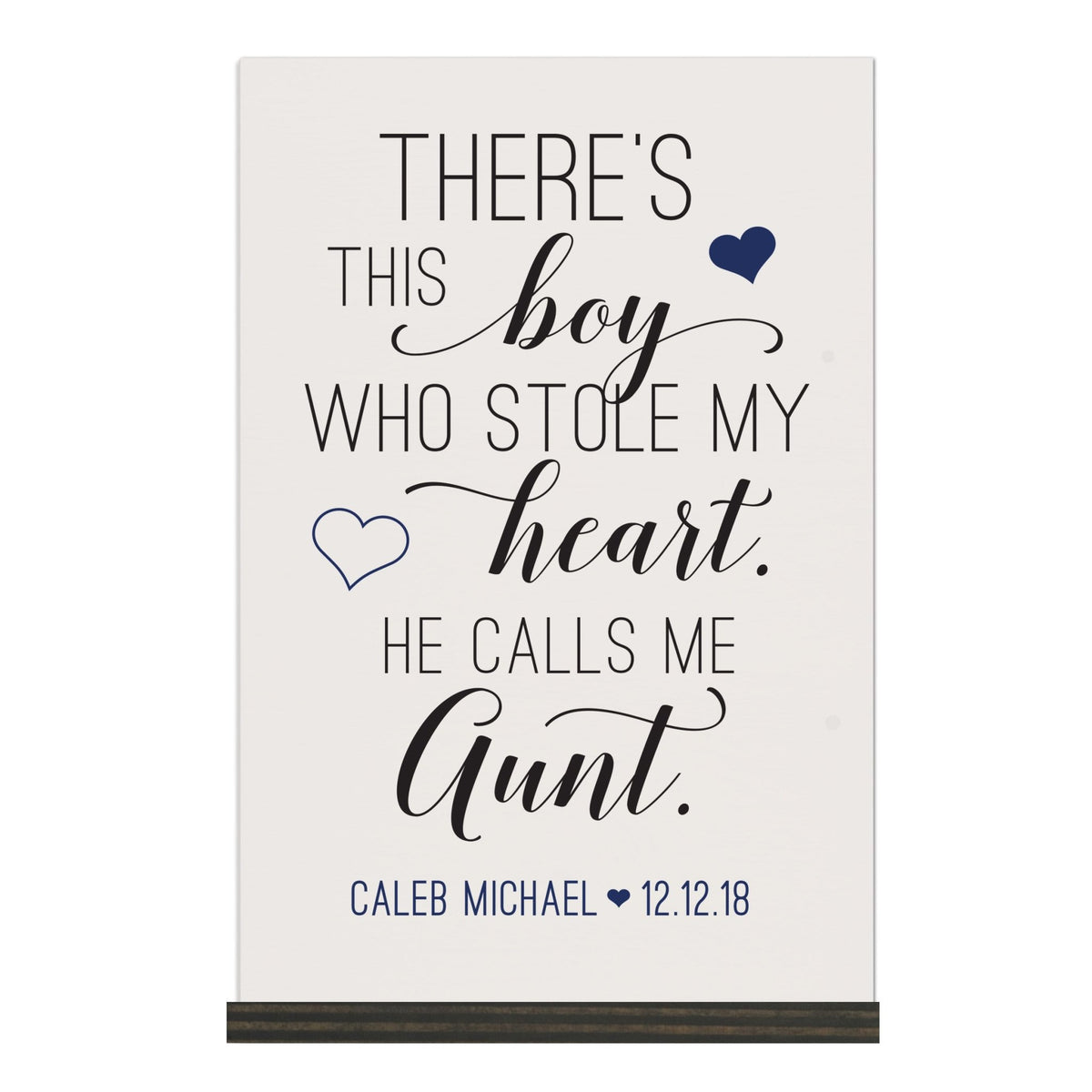 Personalized Mother’s Day Gift There’s This Boy - 8x12 Sign - LifeSong Milestones