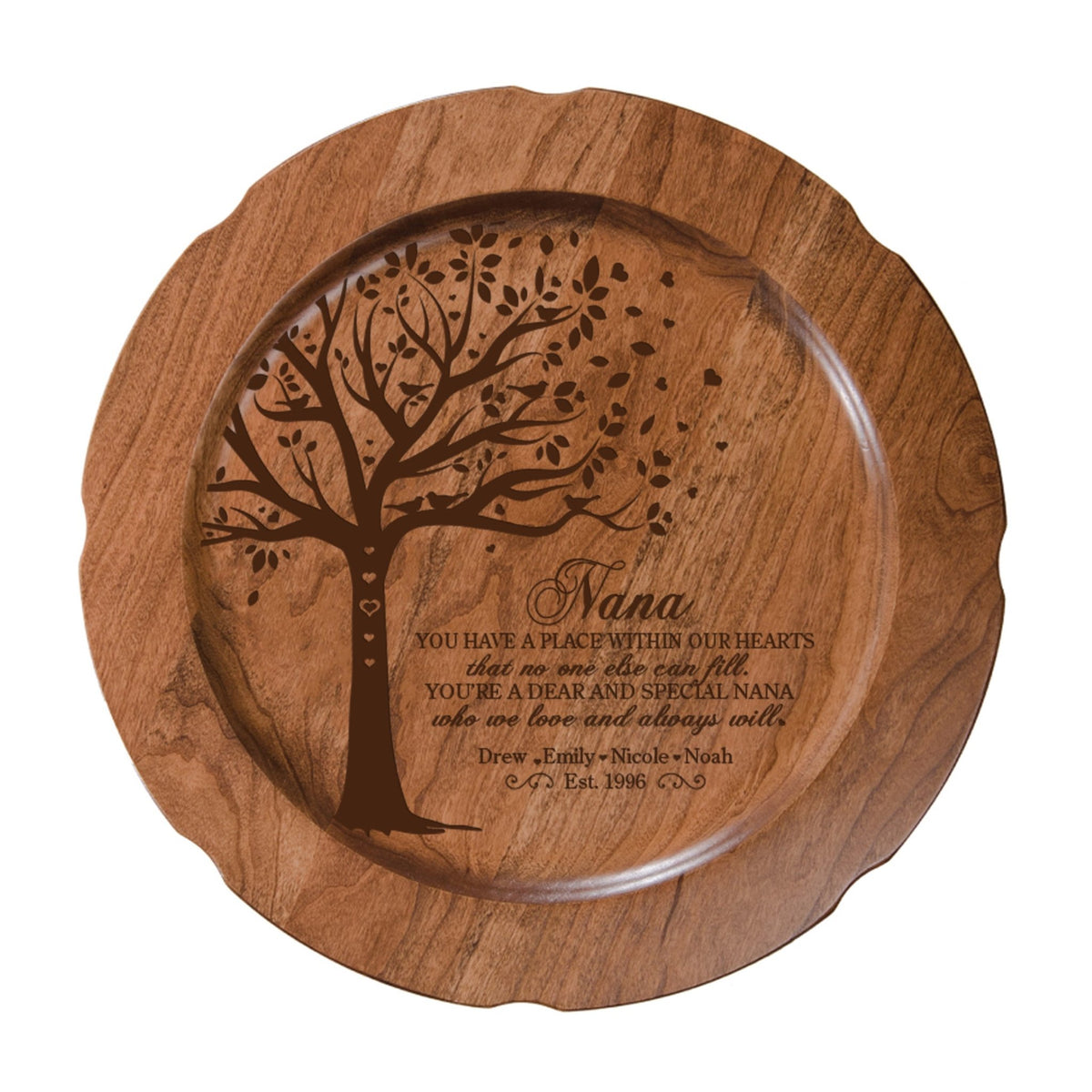 Personalized Mother’s Day Gift You Have A Place - Cherry Plate - LifeSong Milestones