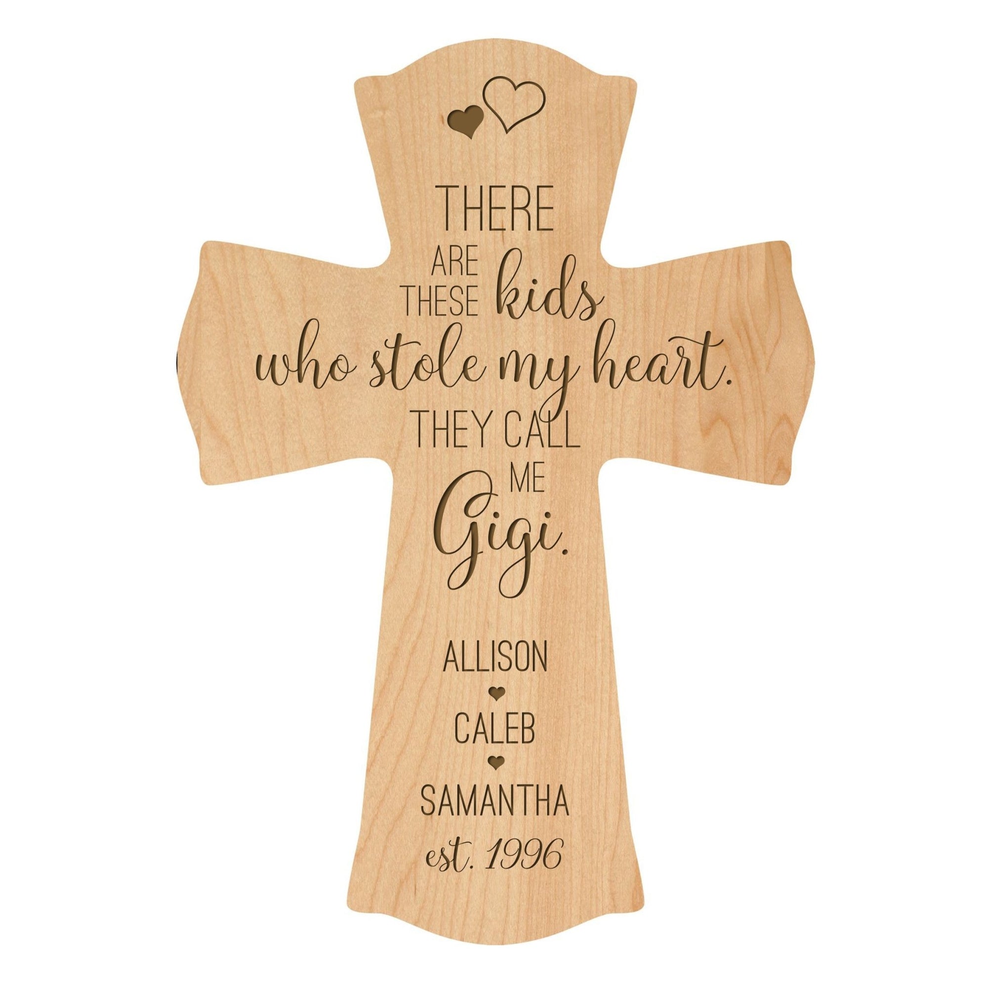 Personalized Mother’s Day Gigi These Kids - 8.5x11 Crosses - LifeSong Milestones