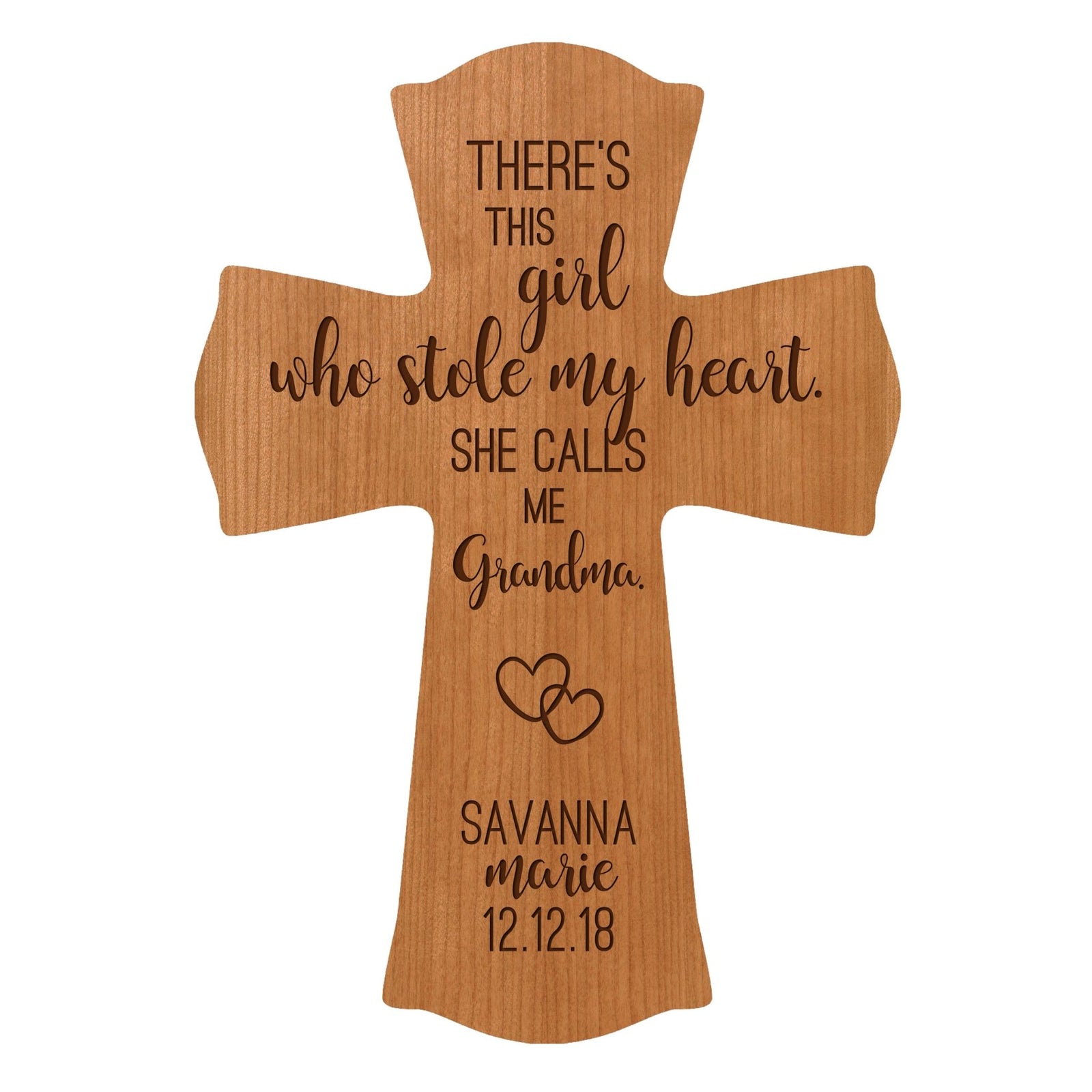 Personalized Mother’s Day Grandma There’s This Girl - 8.5x11 Crosses - LifeSong Milestones