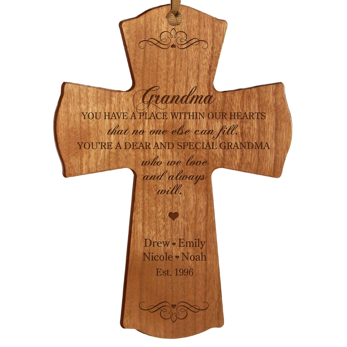 Personalized Mother’s Day Grandma You Have A Place - Mini Crosses - LifeSong Milestones