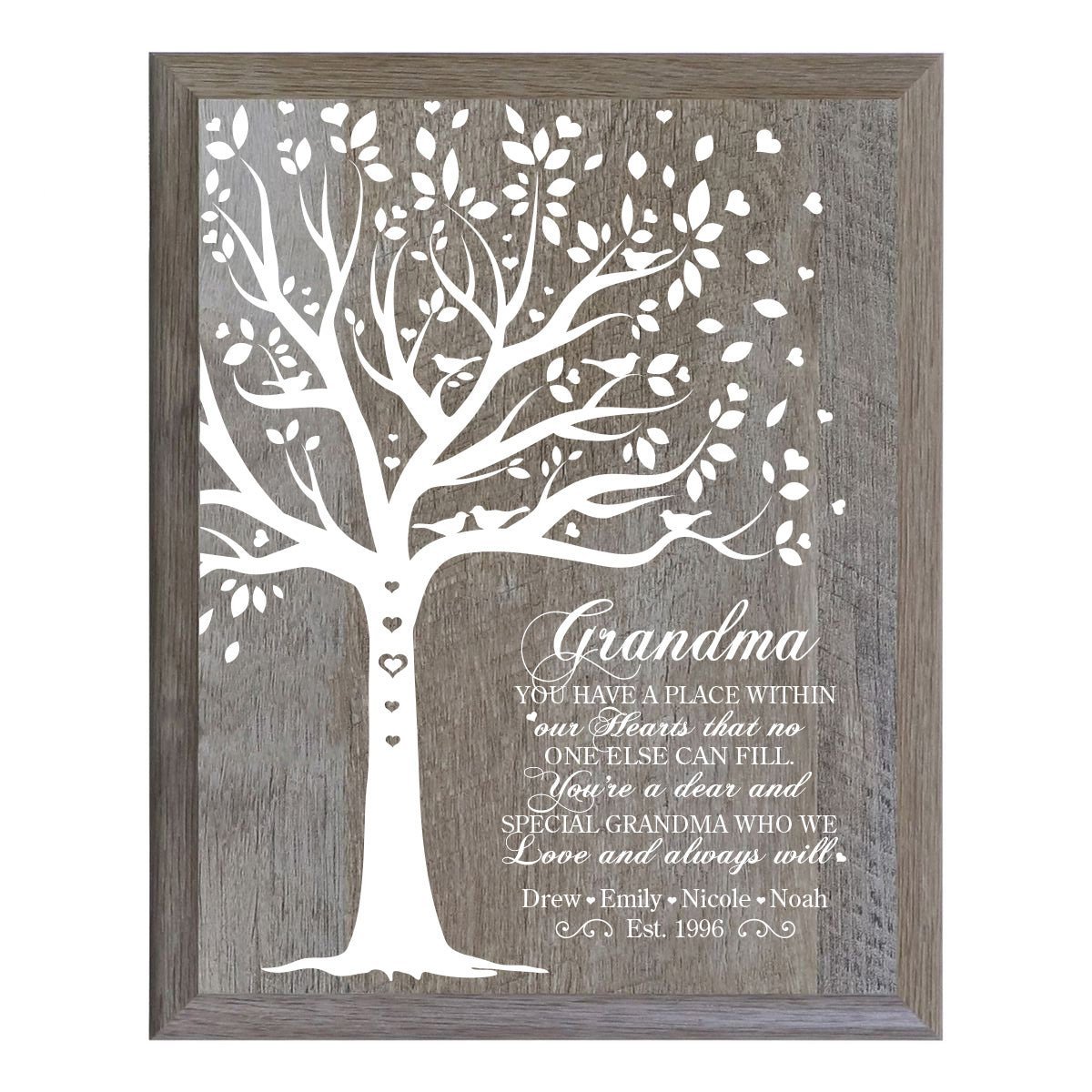 Personalized Mother’s Day Grandma You Have A Place - Wall Plaques - LifeSong Milestones