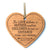 Personalized Mother's Day Heart Ornament Gift - The Love Between - LifeSong Milestones
