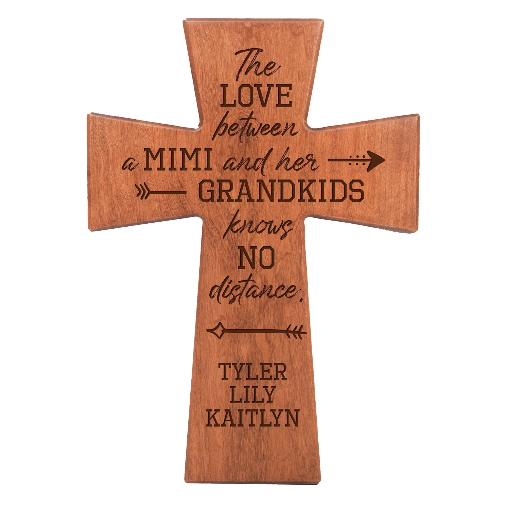 Personalized Mother’s Day Mimi The Love Between - 12x17 Crosses - LifeSong Milestones