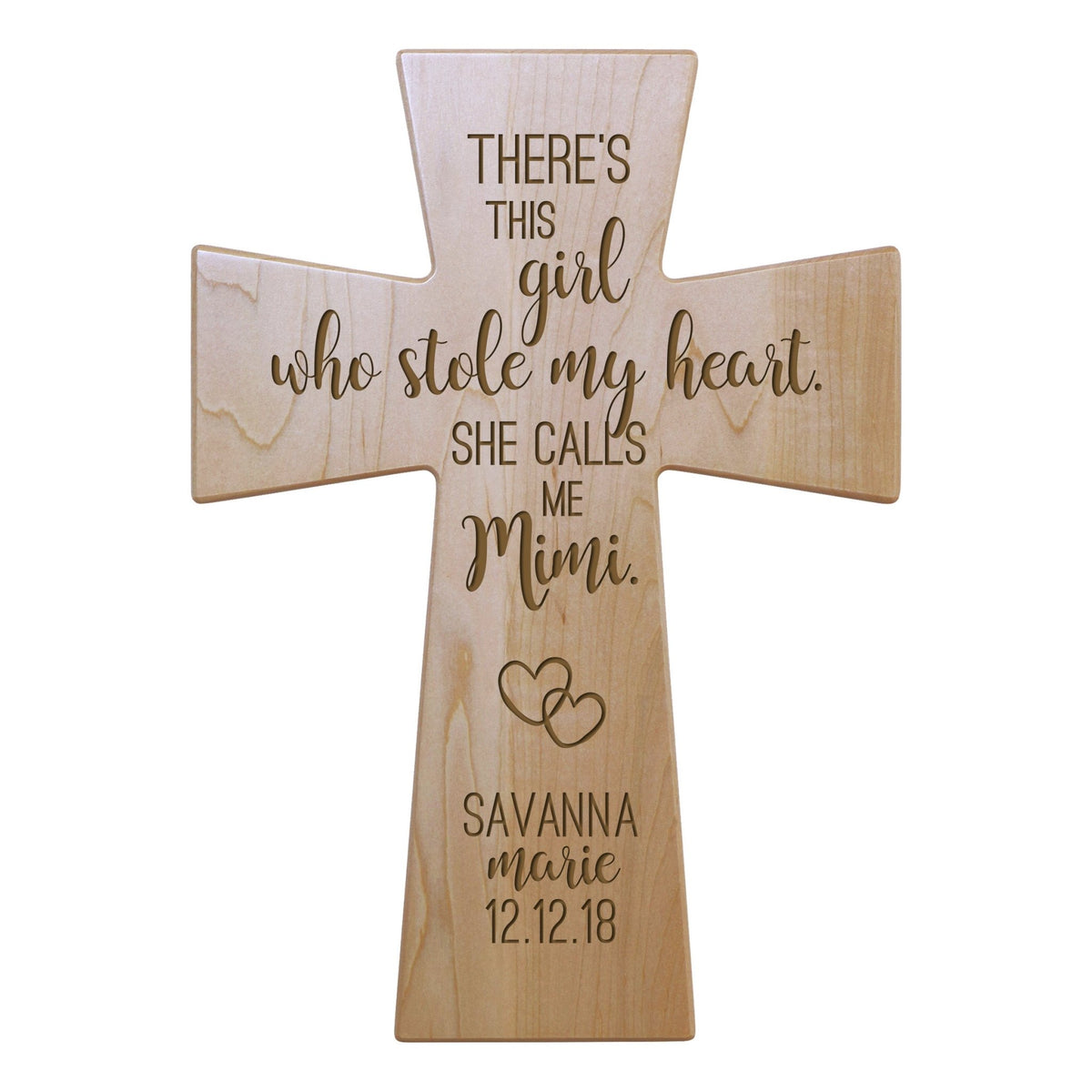 Personalized Mother’s Day Mimi There’s This Girl - 7x11 Crosses - LifeSong Milestones