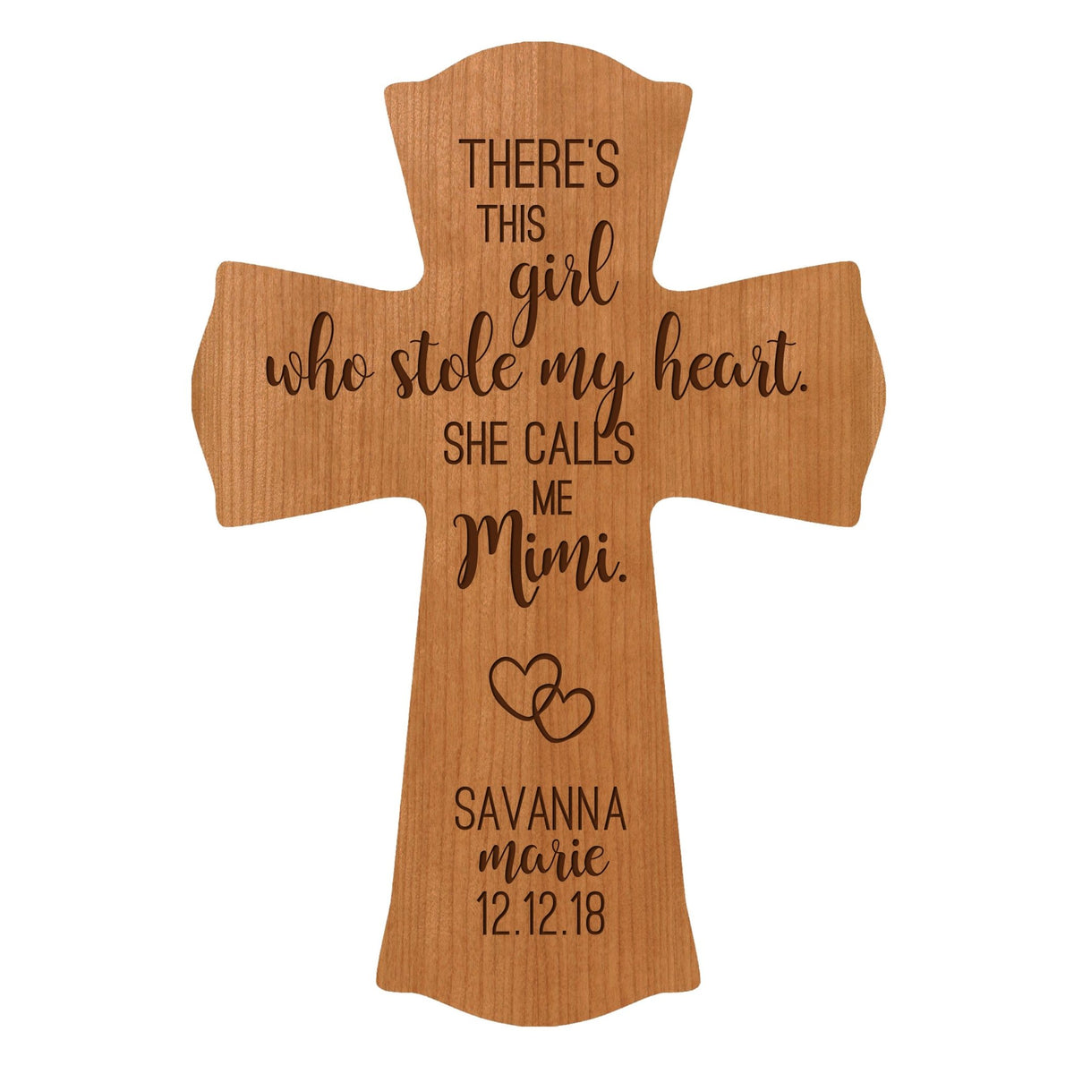 Personalized Mother’s Day Mimi There’s This Girl - 8.5x11 Crosses - LifeSong Milestones