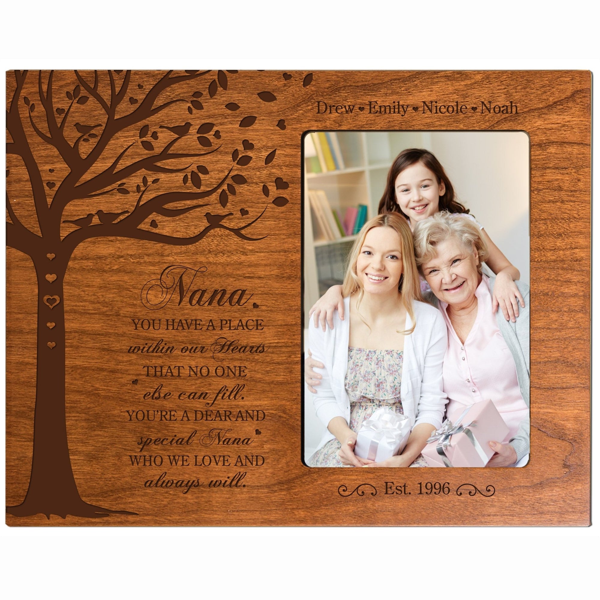Personalized Mother’s Day Picture Frame 4” x 6” You Have A Place Mom - LifeSong Milestones