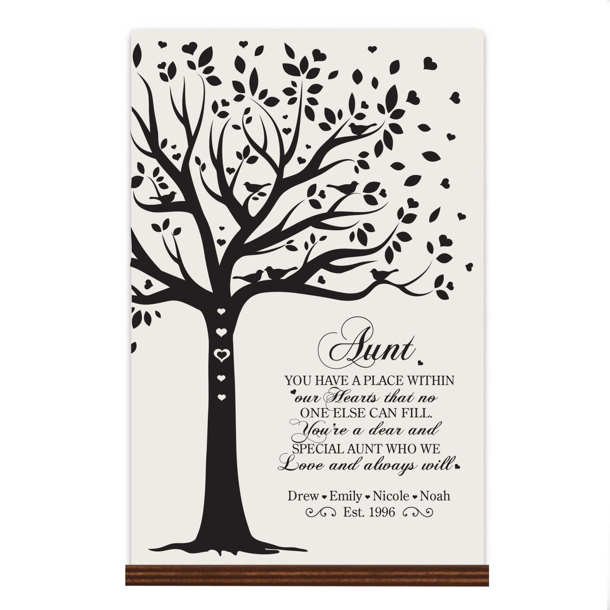 Personalized Mother&#39;s Day Sign With Base - You Have A Place 8x12 - LifeSong Milestones