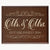 Personalized Mr & Mrs Wedding Sign Gift - Established Date - LifeSong Milestones