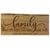 Personalized Natural Cherry Wood Inspirational Sign with Names & Year - LifeSong Milestones