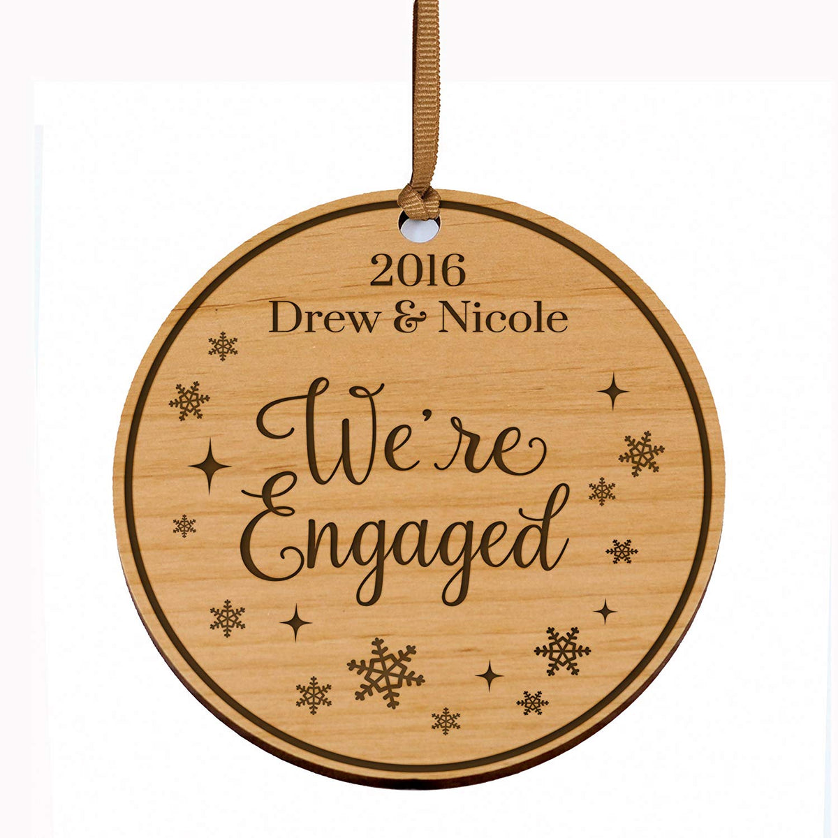 Personalized Our First Christmas Ornaments - LifeSong Milestones