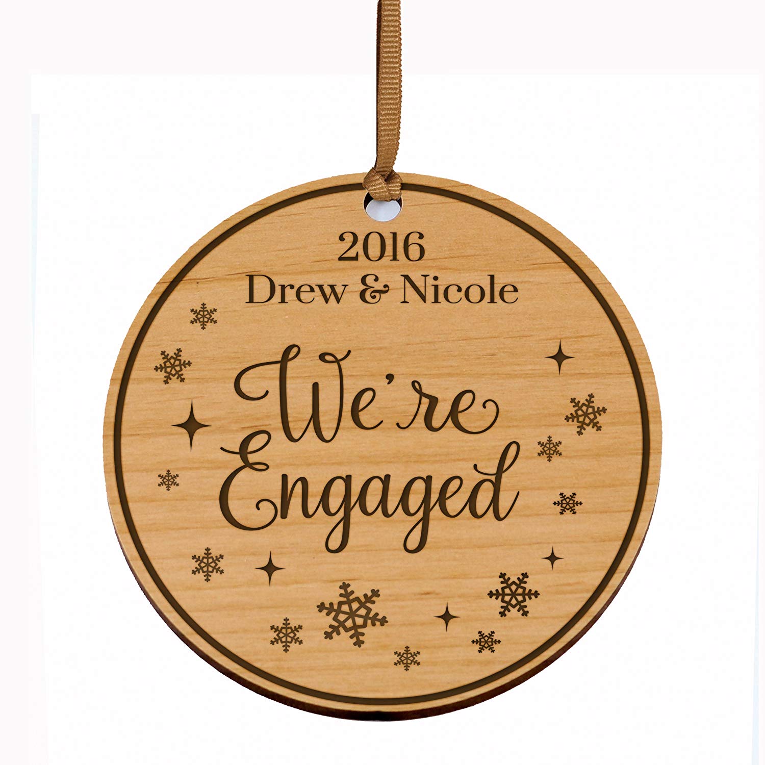 Personalized Our First Christmas Ornaments - LifeSong Milestones