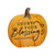Personalized Pumpkin shelf decor Decorative Home Décor - Count Your Blessings - LifeSong Milestones
