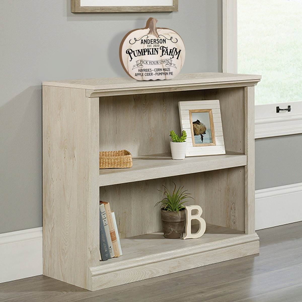 Personalized Pumpkin shelf decor Decorative Home Décor - Pumpkin Farm - LifeSong Milestones