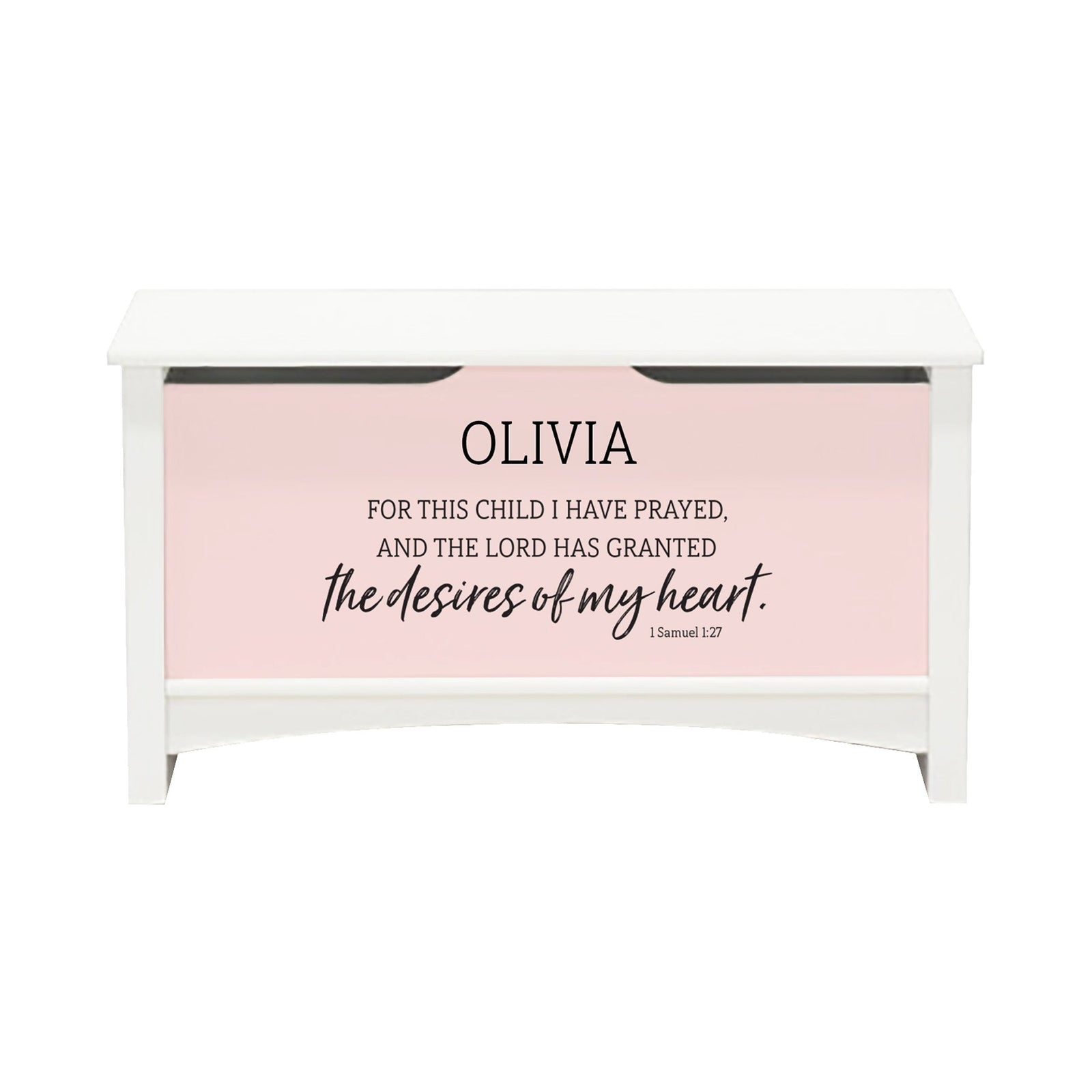 Personalized Room Organizer Toy Blanket Storage Chest Box - (BOYS AND GIRLS) - LifeSong Milestones