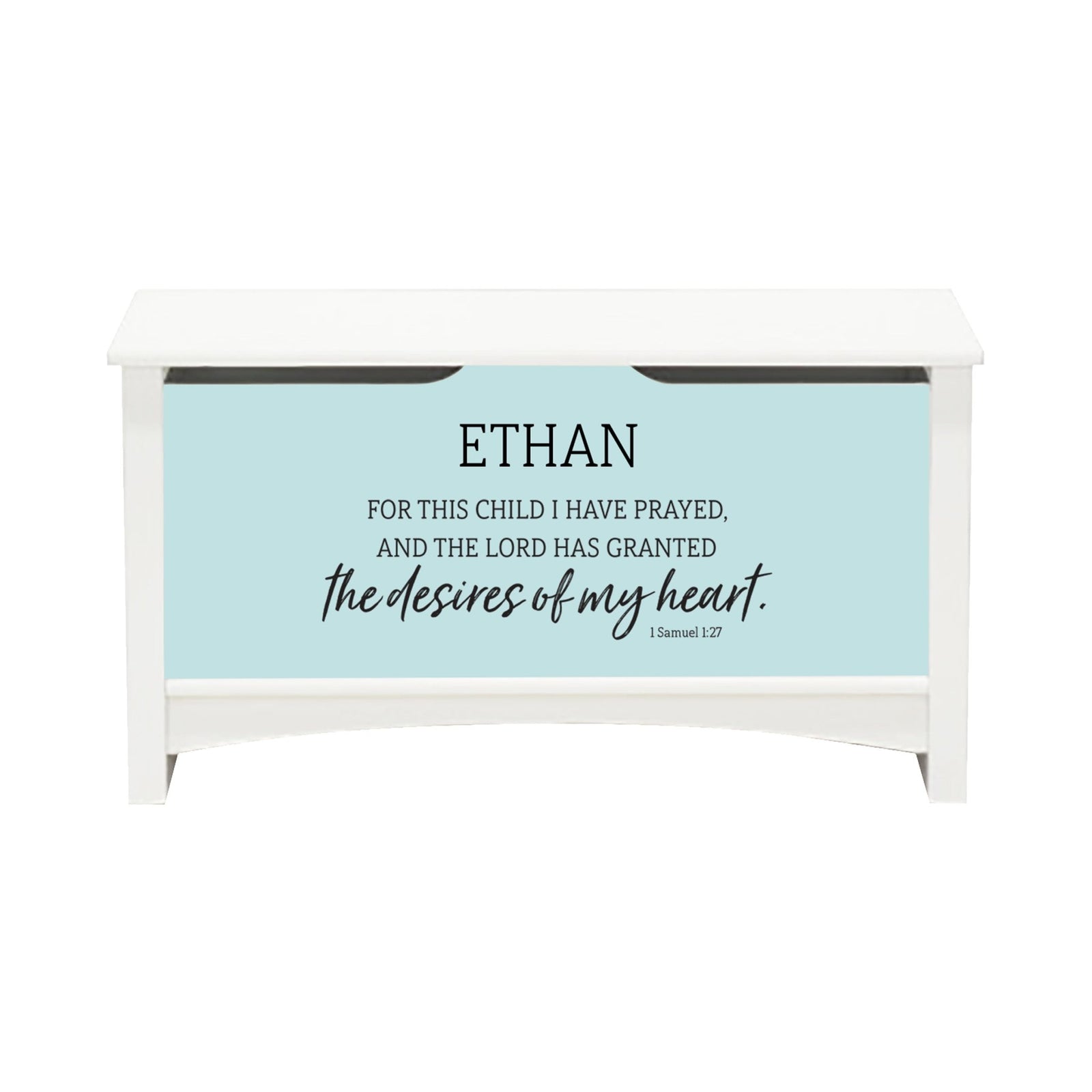 Personalized Room Organizer Toy Blanket Storage Chest Box - (BOYS AND GIRLS) - LifeSong Milestones